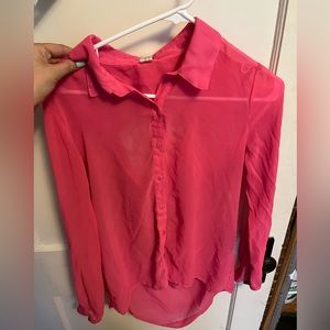 Hot Pink Dress Shirt